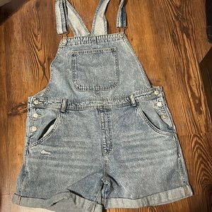 Joe Fresh X Jillian Harris Denim overalls